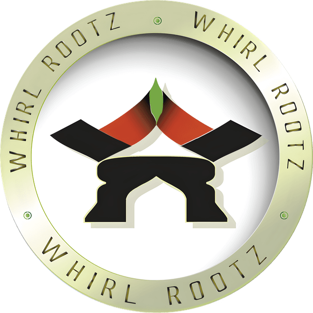 Whirl Roots medallion logo